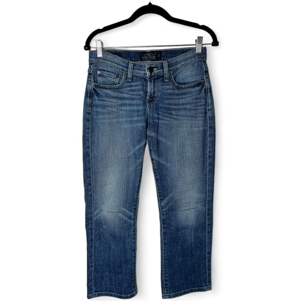 Lucky Brand - Women’s Easy Rider Crop Blue Jeans - Sz.‎ 0/25